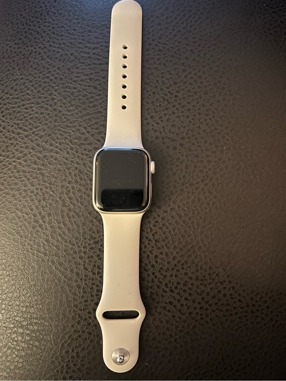 Apple White Smartwatch with White Sport Band